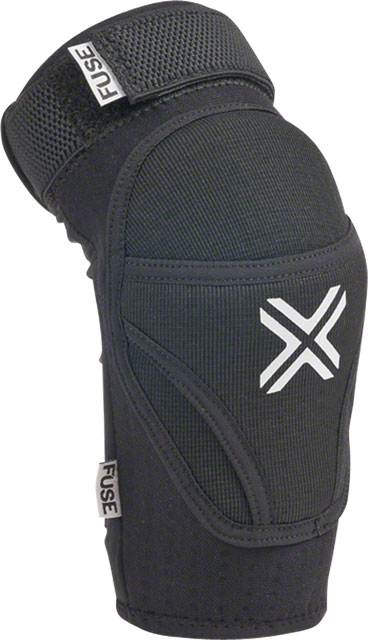 Fuse Protection Alpha Elbow Pad: Black SM, Pair