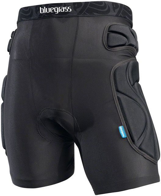 Bluegrass Wolverine Protective Shorts - Black, Large