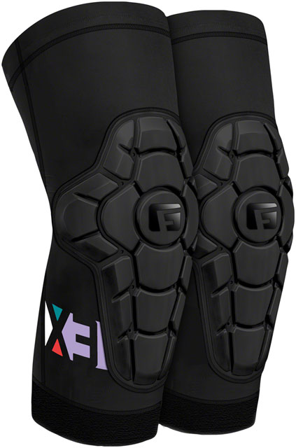 G-Form Pro-X3 Youth Knee Guards - Triple Black, Large/X-Large