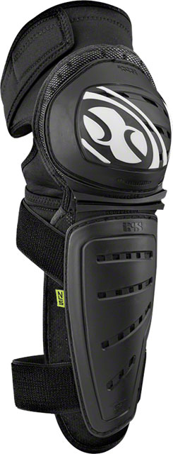 iXS Mallet Knee/Shin Guard: Black, SM