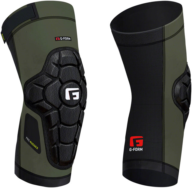 G-Form Pro Rugged Knee Guards - Army Green, X-Large