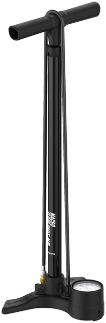 Lezyne Macro Floor Drive ABS Floor Pump - ABS Chuck, 220psi, Flat Black