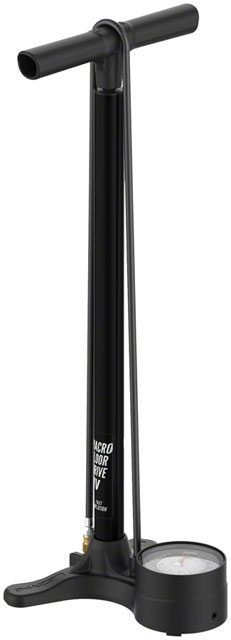 Lezyne Macro HV Floor Drive Pump - ABS, Flat Black
