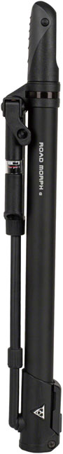 Topeak Road Morph G Pump - with Gauge, Black, 140psi