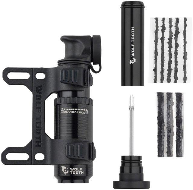 Wolf Tooth EnCase Pump - 30cc with Tubeless Tire Plug Tool