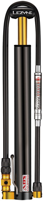 Lezyne Micro Floor Drive  HV Gauge Pump - Black