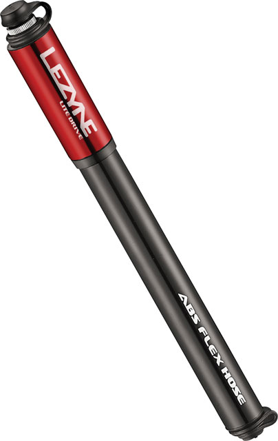Lezyne Lite Drive Frame Pump: Medium, Gloss Red