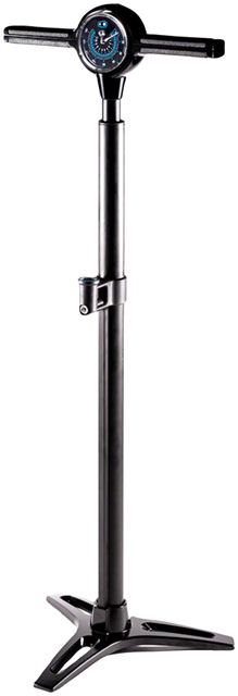 Crankbrothers KLIC Floor Pump - Analog Gauge, Silver