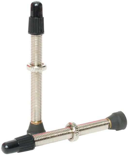 Stan's Tubeless Universal Valve Stems - Brass, 55mm, Pair