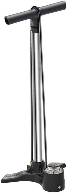 Lezyne Macro Floor Drive Pump: ABS1 Valve, Silver