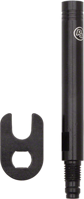 Problem Solvers Presta Valve Extender: Removable Core 30mm Black