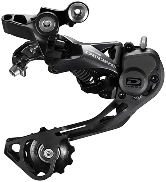 Shimano Deore RD-M6000-SGS Rear Derailleur - 10 Speed, Long Cage, Black