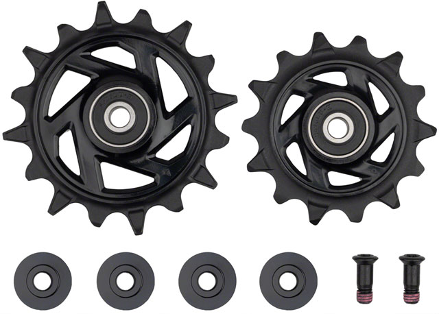 SRAM GX/X0 Eagle T-Type AXS Rear Derailleur Pulley Kit - 14t Upper and 16t Lower