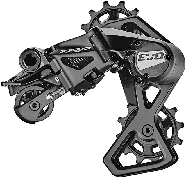 TRP RD-M9070 EVO7 Rear Derailleur - 7-Speed, Short Cage, 26t Max, Clutched, Black/Silver