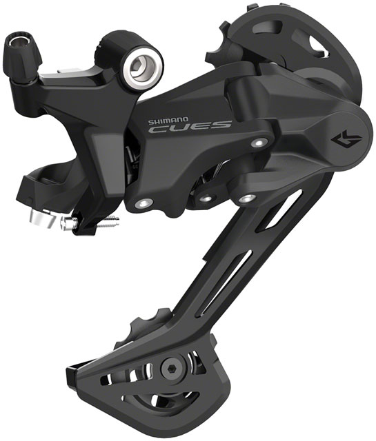 Shimano CUES RD-U3020-SGS Rear Derailleur - 9-Speed, Shadow Design, Direct Attach, Long Cage, Black