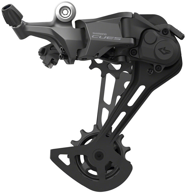 Shimano CUES RD-U6000-GS Rear Derailleur - 10/11-Speed, Shadow Plus Design, Direct Attach, Medium Cage, Black