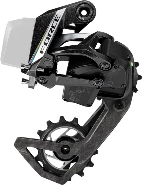 SRAM Force AXS Rear Derailleur - 12-Speed, 36t Max, (Battery Not Included), Carbon Cage, Black, E1