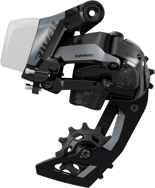 SRAM Rival AXS Rear Derailleur - 12-Speed, 36t Max, (Battery Not Included), Aluminum Cage, Black, E1