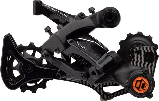 BOX One Prime 9 X-Wide Rear Derailleur - 9-Speed, Long Cage, Black