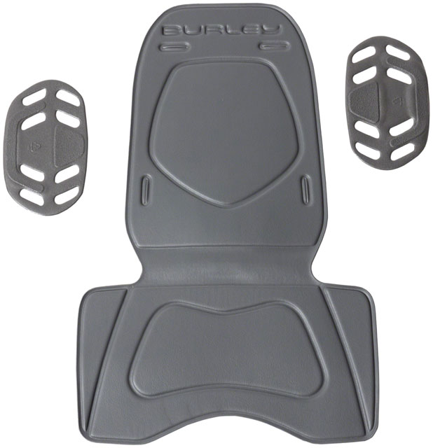 Burley Dash Seat Pads - Gray