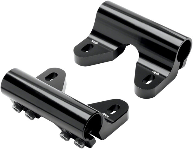 Benno Rail Clamp Plus Set - Boost EVO 4-5, 46er, RemiDemi XL, Black