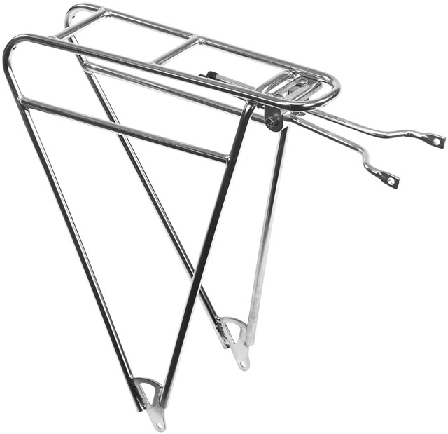 Pelago Commuter Rear Rack: Polished Stainless Steel