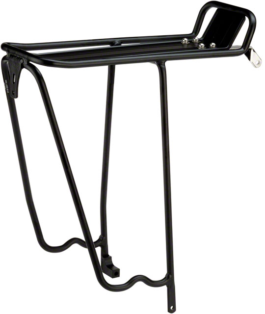 MSW RCR-100D Pork Chop Light-Duty Rear Rack, 700c Black