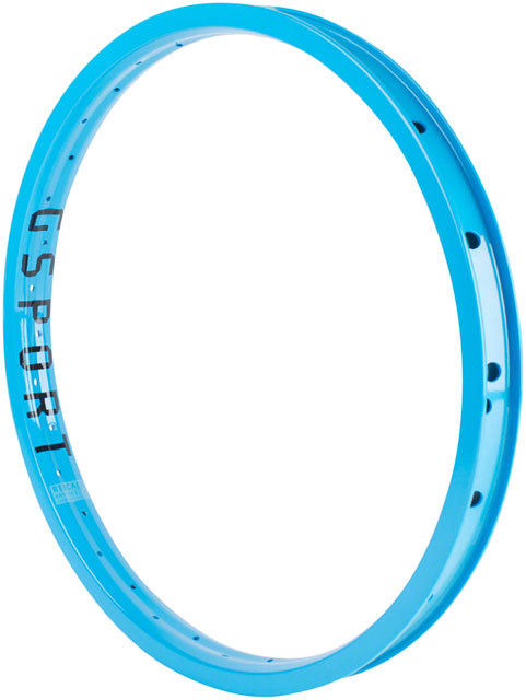 G Sport Ribcage Rim - 20", Cyan, 36H