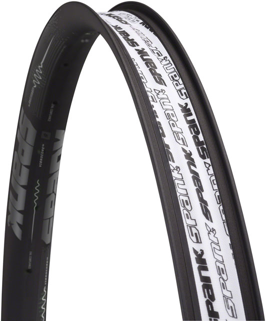 Spank 350 Vibrocore Rim - 27.5", Disc, Black, 32H
