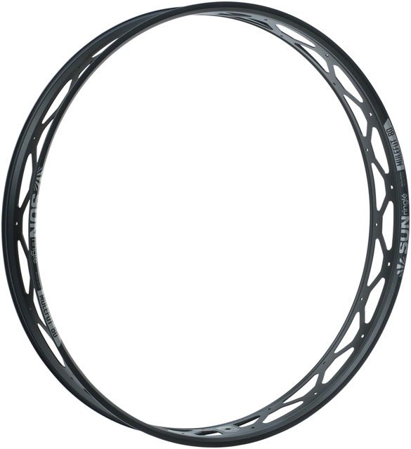 Sun Ringle Mulefut 80SL V2 Rim - 26" Fat, Disc, Black, 32H,