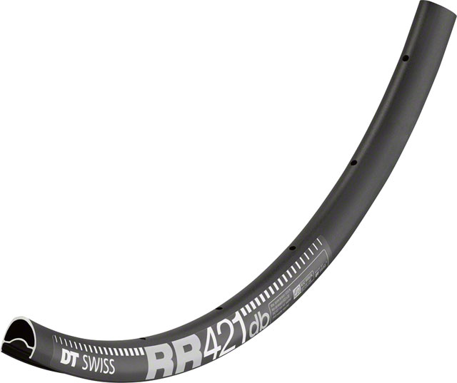 DT Swiss RR 421 Rim - 700, Disc, Black, 28H, Asymmetric