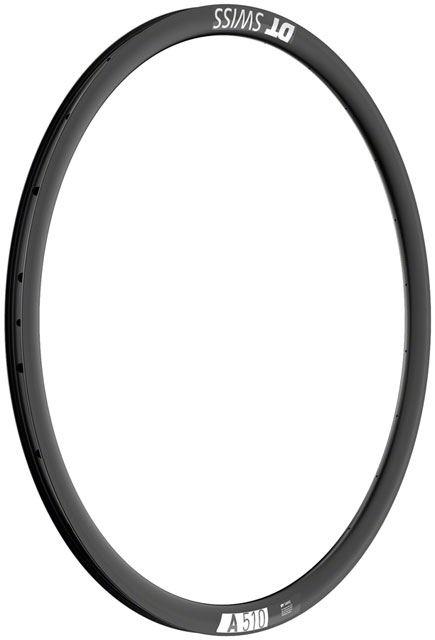 DT Swiss A 510 Rim - 700, Disc, Black, 24h