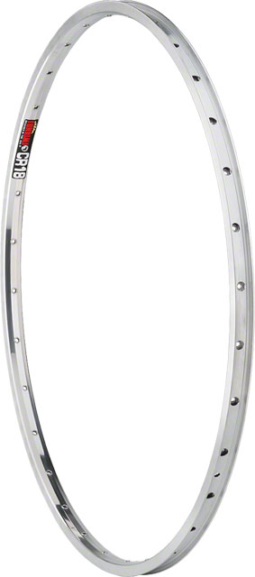 Sun Ringle CR-18 Rim - 26 x 1 3/8", Polished, 40H, Clincher, Schraeder