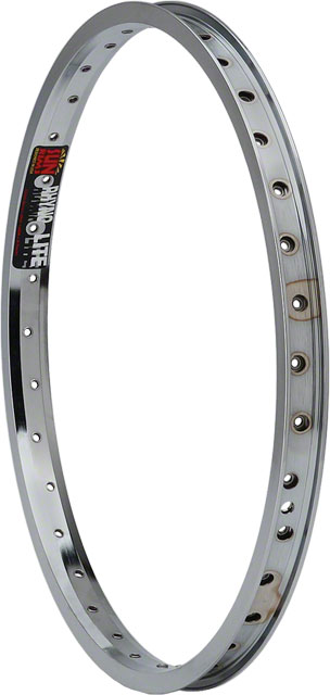 Sun Ringle Rhyno Lite Rim - 20", Chrome, 36H, Clincher, Schraeder