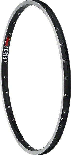 Sun Ringle CR-18 Rim - 20", Rim, Black, 28H, Clincher