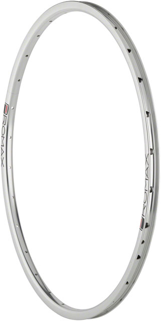 Promax RMV Rim - 20", 28H, Clincher, Silver, Front