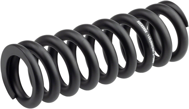 RockShox Metric Coil Spring - Length 174mm, Travel 67.5-75mm, 600lbs, Black