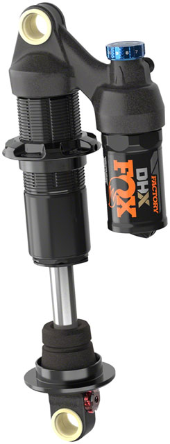 FOX DHX Factory Rear Shock - Metric, 210 x 50 mm, 2-Position Lever, Hard Chrome Coat