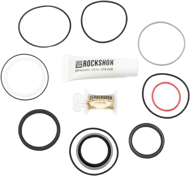 RockShox Rear Shock Service Kit - 50 Hour, ThruShaft (2021-2024), Nude/Bold (2022+), Deluxe/Super Deluxe (2023+) Generation-C