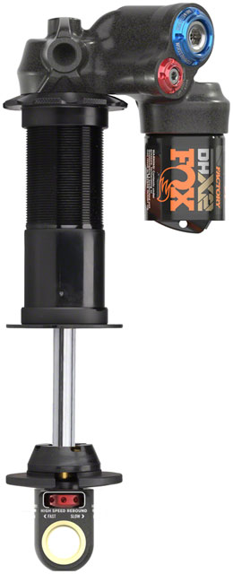 FOX DHX2 Factory Rear Shock - Trunnion Metric, 225 x 75 mm, Hard Chrome Coat