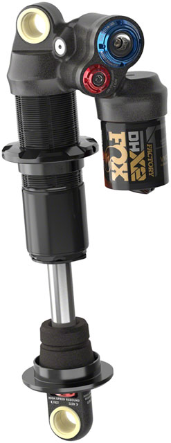 FOX DHX2 Factory Rear Shock - Standard, 9.5 x 3", H/LSC, H/LSR, Hard Chromoly Damper Shaft