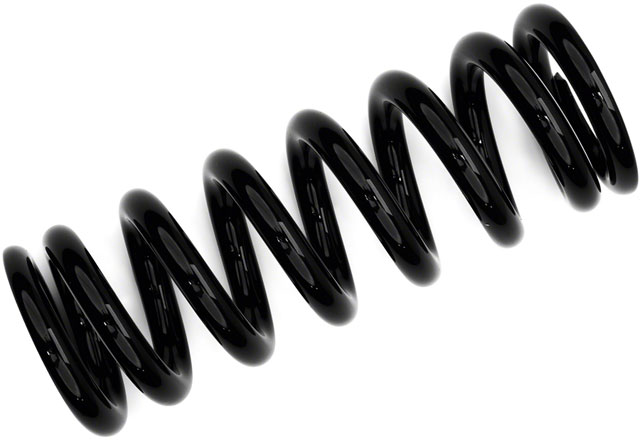 FOX Steel Rear Shock Coil Spring - 400 lb. x 3.25" Spring Travel, 6.634 TLG (Total Spring Length), Black