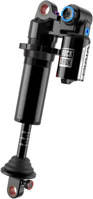 RockShox Vivid Coil Ultimate DH RC2 Rear Shock - 250 x 72.5mm, Reb 55 / Comp 34, Adj. Hydraulic Bottom Out, Standard, D1