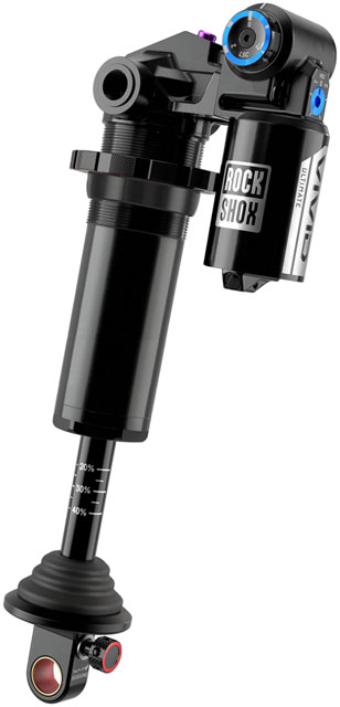 RockShox Vivid Coil Ultimate DH RC2 Rear Shock - 225 x 70mm, Reb 55 / Comp 34, Adj. Hydraulic Bottom Out, Trunnion, D1