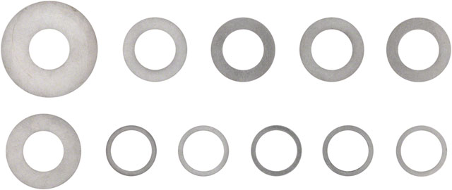 FOX Valve Stack Assembly 2022 FLOAT X, DHX, CXLOE001, Comp Extra Light