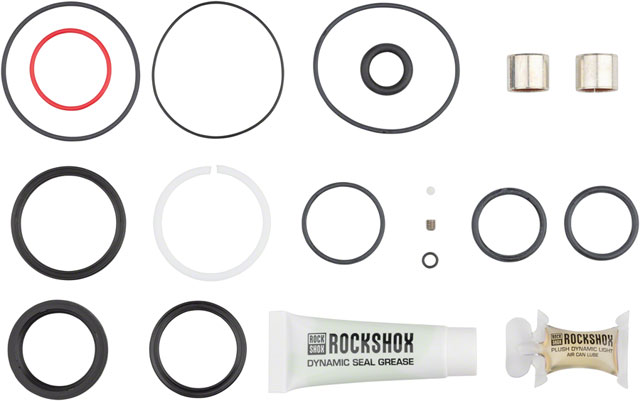 RockShox Rear Shock Service Kit - 200 Hour/1 Year, Deluxe C1+/Super Deluxe C1+/Super Deluxe Flight Atttendant C1+ (2023+)