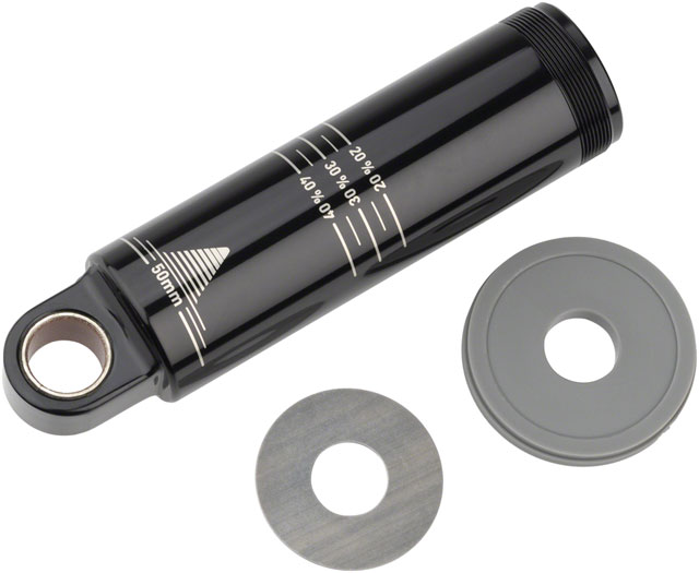 RockShox Rear Shock Damper Body - Standard Eyelet, 50mm w/ Hydraulic Bottom Out, 5mm Travel Spacer, Super Deluxe C1+ (2023+)