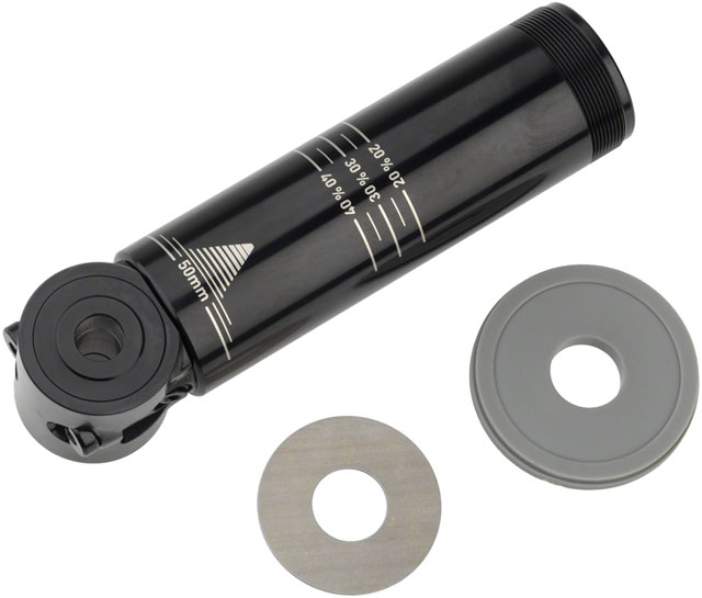 RockShox Rear Shock Damper Body - Bearing Eyelet, 50mm w/ Hydraulic Bottom Out, 5mm Travel Spacer, Super Deluxe C1+ (2023+)