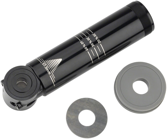 RockShox Rear Shock Damper Body - Bearing Eyelet, 57.5mm w/ Hydraulic Bottom Out, 7.5mm Travel Spacer, Super Deluxe C1+ (2023+)