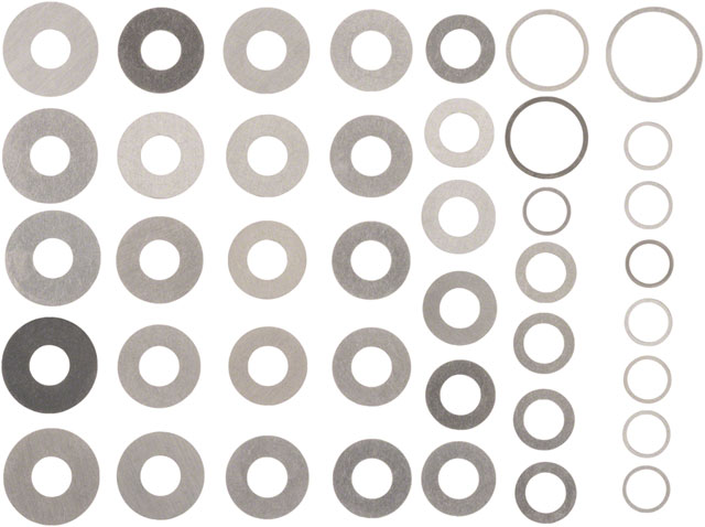 RockShox Rear Shock Tune Assembly - Rebound Tune Configurations, Super Deluxe Rebound Air, C1